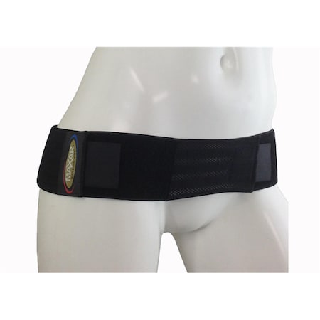 Maxar Sacroiliac Support Belt, Black - Extra Large M SIB-13 XL BL